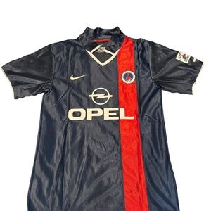 2001/2002 Ronaldinho PSG home soccer football jersey